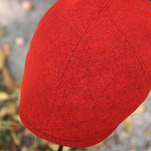 에덴버그w(edenburg knit) 니트소재의  컬러감이 돋보이는 헌팅캡